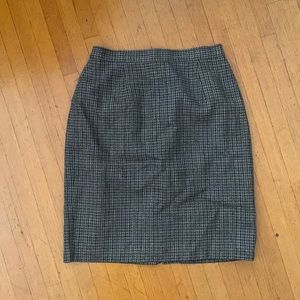 90s tweed skirt